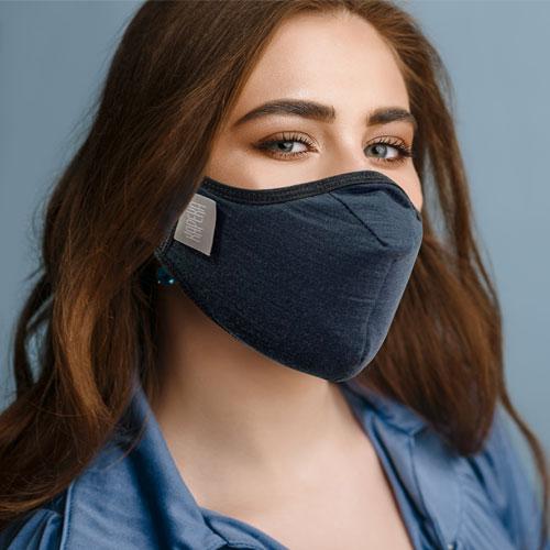 Travel Mask - Kapeka. Comfortable to wear for long periods. 100% New Zealand Merino Wool. Made In New Zealand